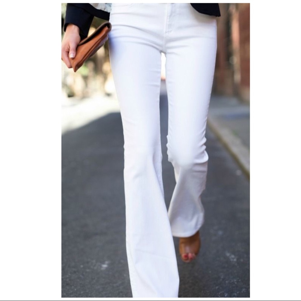 YMI | FLARE WHITE JEANS